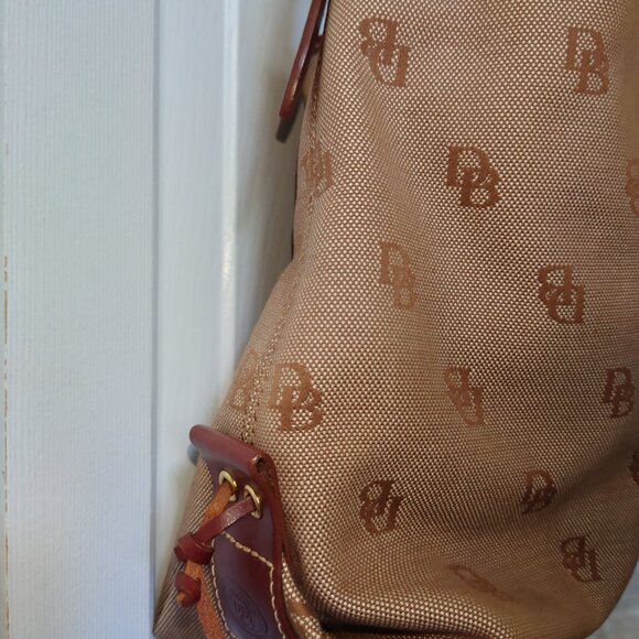 Dooney & Bourke Signature Drawstring Bucket Bag - Picture 14 of 14
